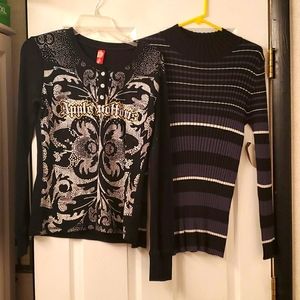 NWT Womens No Boundaries/Apple Bottom Shirt Lot